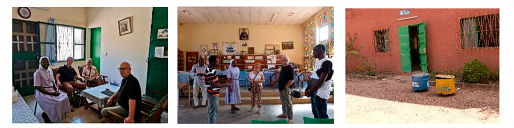 Visite à Sainte Monique: rencontre avec la Directrice et les encadreurs, responsables du projet Zéro déchet
