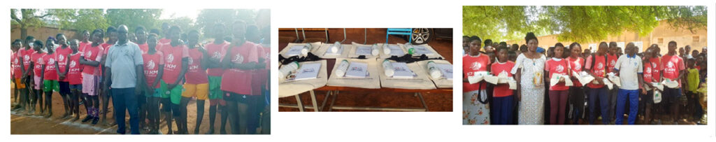 Planche photos de l'édition 2025 des Foulées de Koudougou