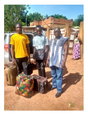 Arrivée des jeunes à La Maison des Projets