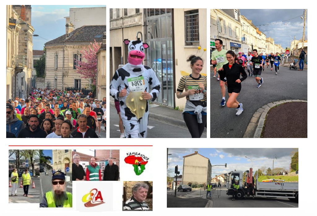 Foulées d'Angoulême 2026 la foule des coureurs